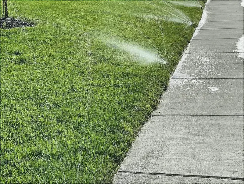 Irrigation project by Cortez Landscaping