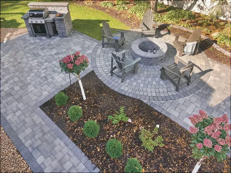 Paver Patios & Walkways project by Cortez Landscaping