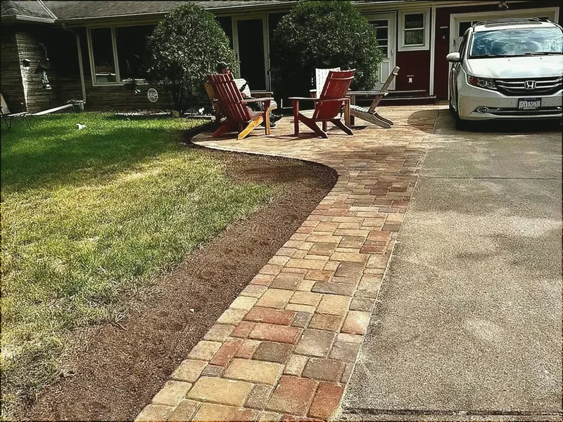 Paver Patios & Walkways project by Cortez Landscaping