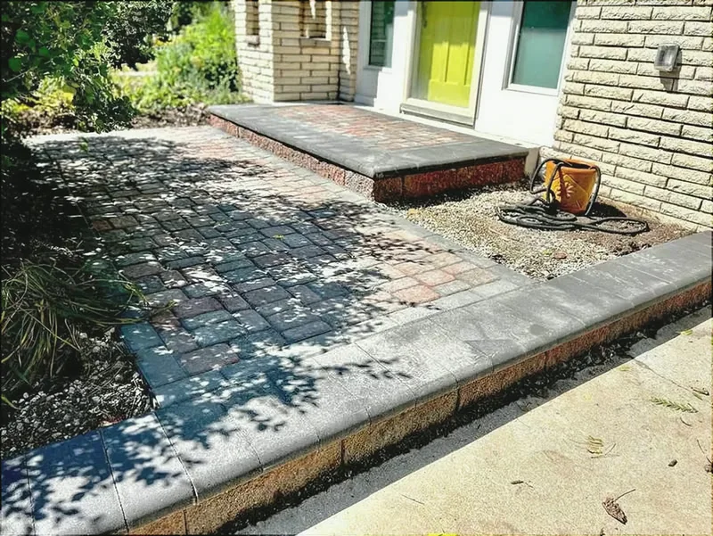 Paver Patios & Walkways project by Cortez Landscaping