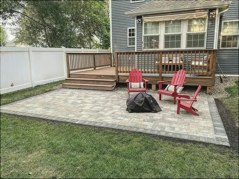 Paver Patios & Walkways project by Cortez Landscaping