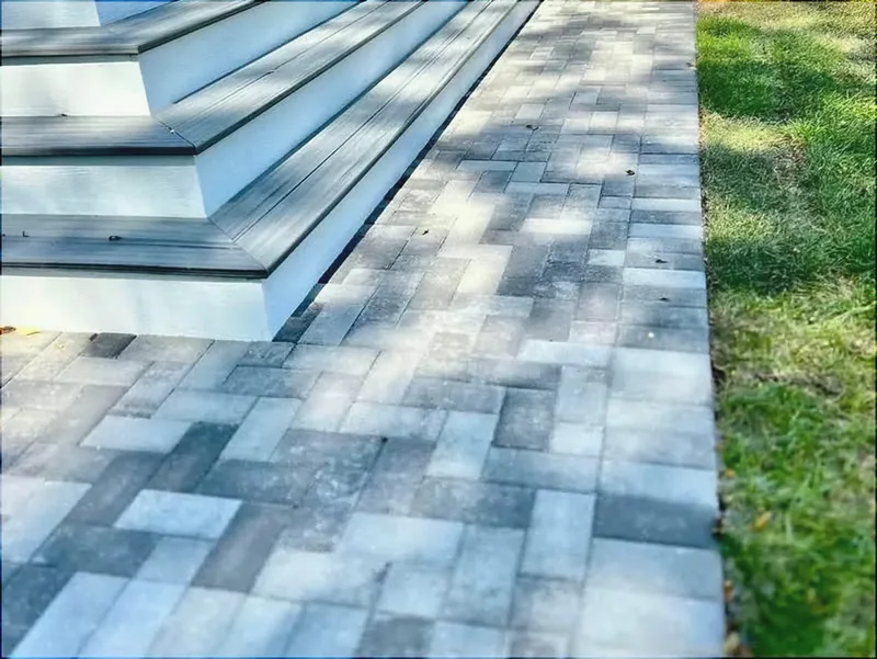 Paver Patios & Walkways project by Cortez Landscaping